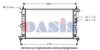 AKS DASIS 150003N Radiator, engine cooling